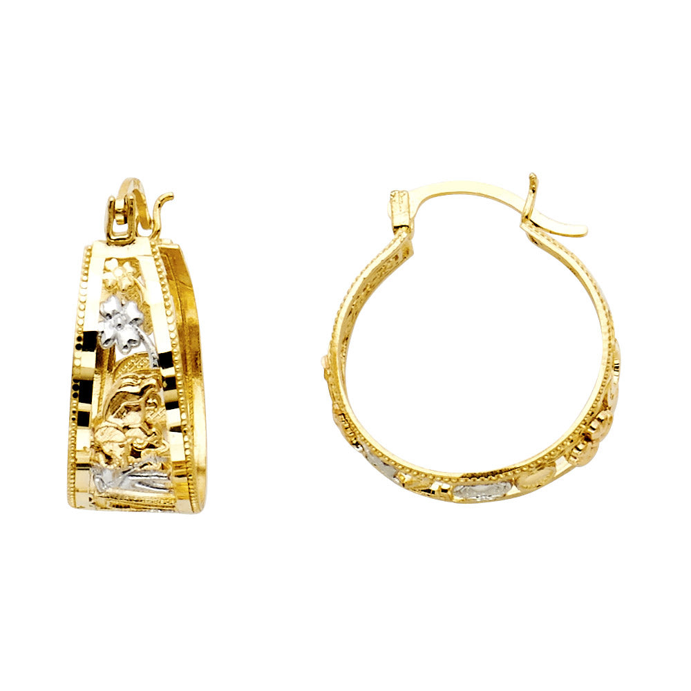 14K Yellow Gold Assorted Earring - ER992