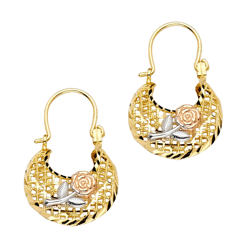 14K Yellow Gold Assorted Earring - ER997