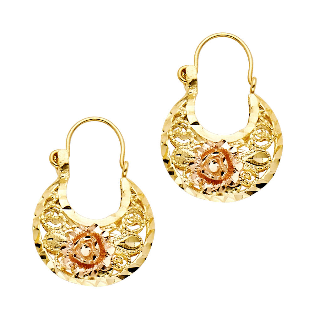 14K Yellow Gold Assorted Earring - ER1002