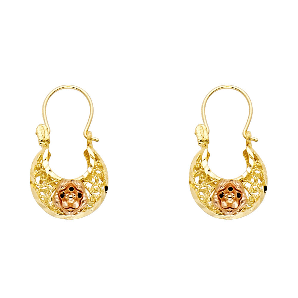 14K Yellow Gold Assorted Earring - ER1003