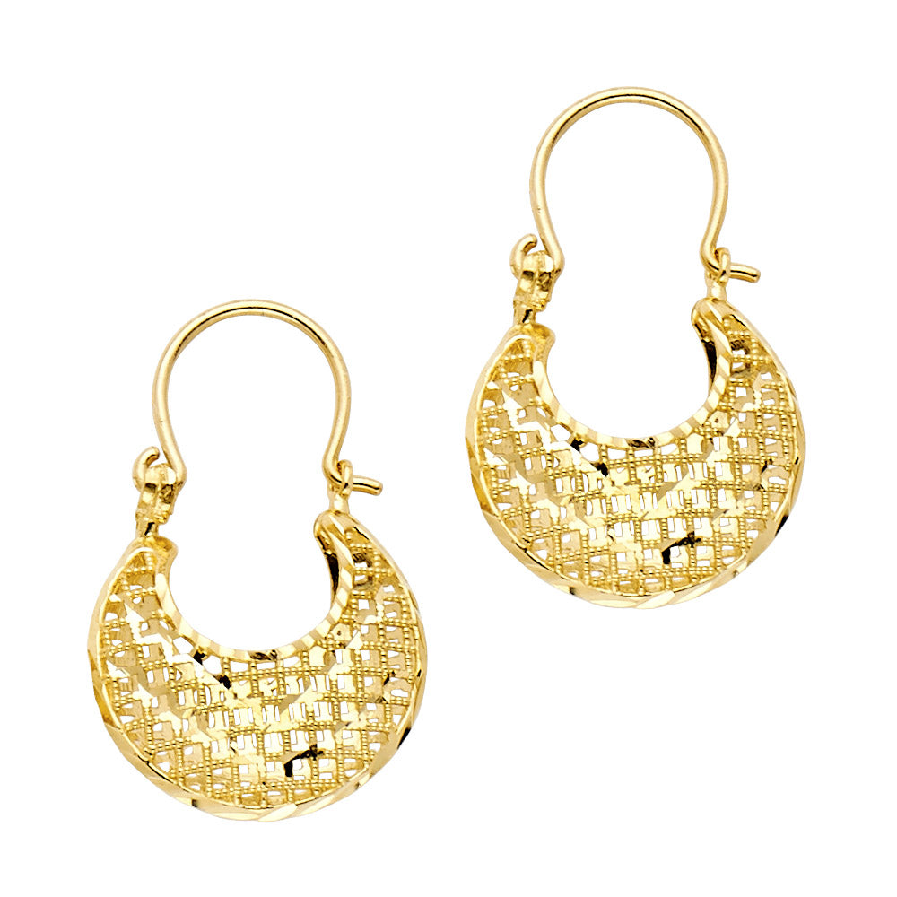 14K Yellow Gold Assorted Earring - ER1004