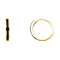 14K Yellow Gold Huggies Earring - ER1074
