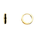 14K Yellow Gold Huggies Earring - ER1076