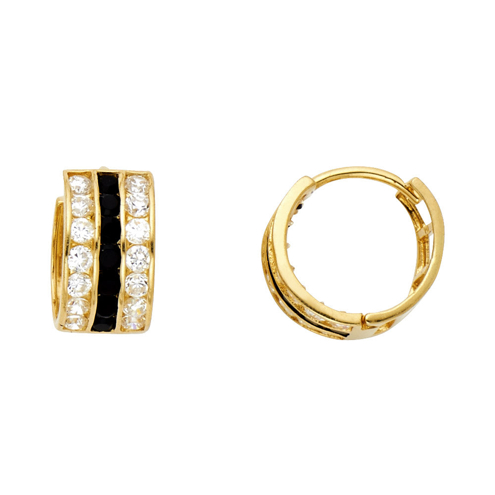 14K Yellow Gold Hoop Earring - ER1081