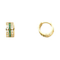 14K Yellow Gold Hoop Earring - ER1083