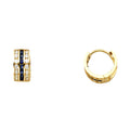 14K Yellow Gold Hoop Earring - ER1085