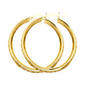 14K Yellow Gold Hoop Earring - ER1131