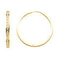 14K Yellow Gold Hoop Earring - ER1138