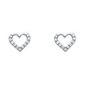 14K Yellow Gold Post Earring with Push Back - ER1171