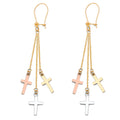 14K Yellow Gold Hanging Earring - ER1234