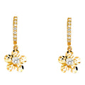 14K Yellow Gold Hanging Earring - ER1277