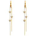 14K Yellow Gold Hanging Earring - ER1288
