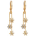 14K Yellow Gold Hanging Earring - ER1300