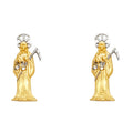 14K Yellow Gold Assorted Earring - ER1328