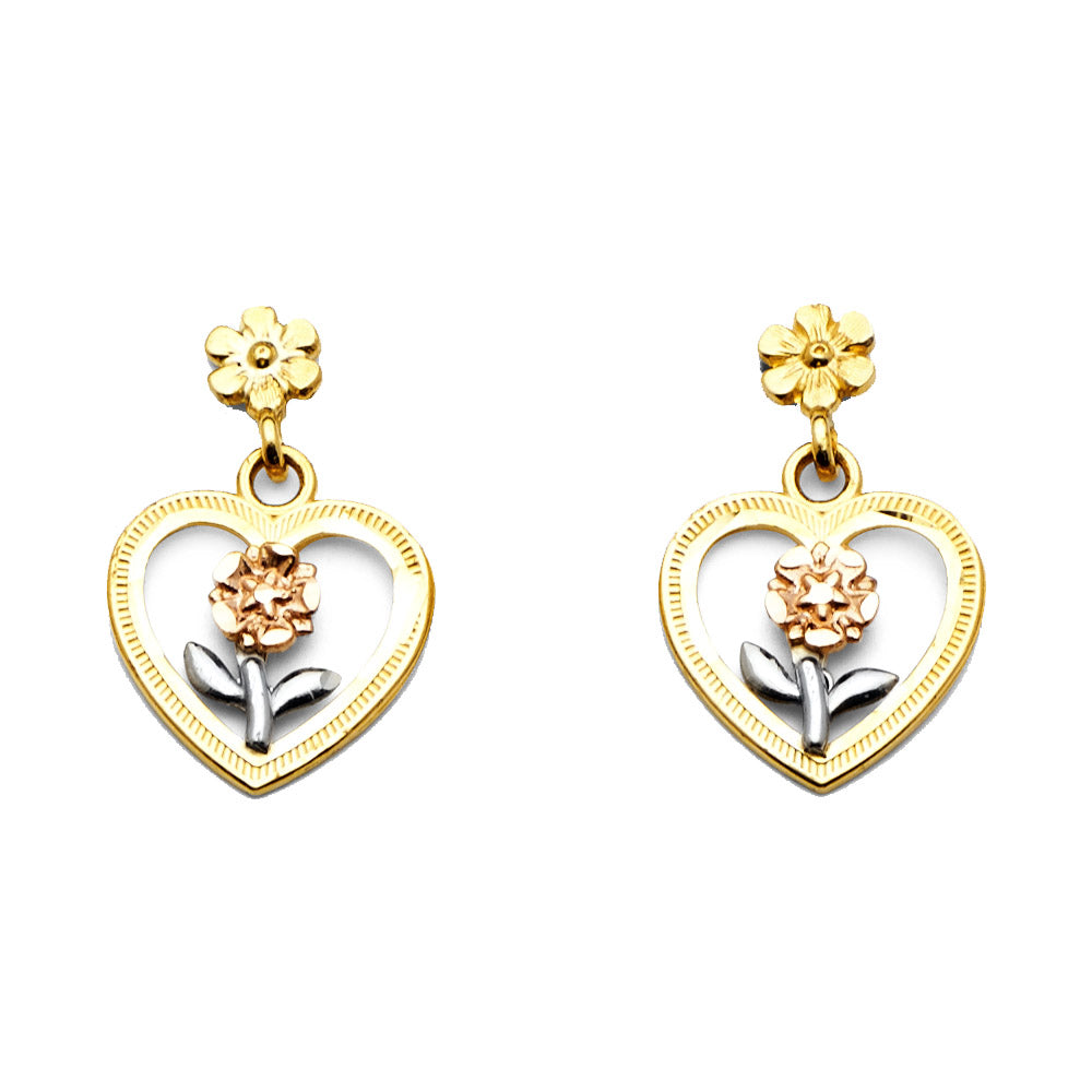 14K Yellow Gold Assorted Earring - ER1361