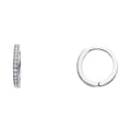 14K Yellow Gold Huggies Earring - ER1393