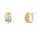 14K Yellow Gold Half Set - ER1503