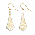 14K Yellow Gold Hanging Earring - ER1548
