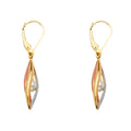 14K Yellow Gold Hanging Earring - ER1553
