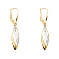 14K Yellow Gold Hanging Earring - ER1555