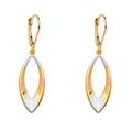 14K Yellow Gold Hanging Earring - ER1563