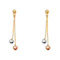 14K Yellow Gold Hanging Earring - ER1577
