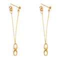 14K Yellow Gold Hanging Earring - ER1596