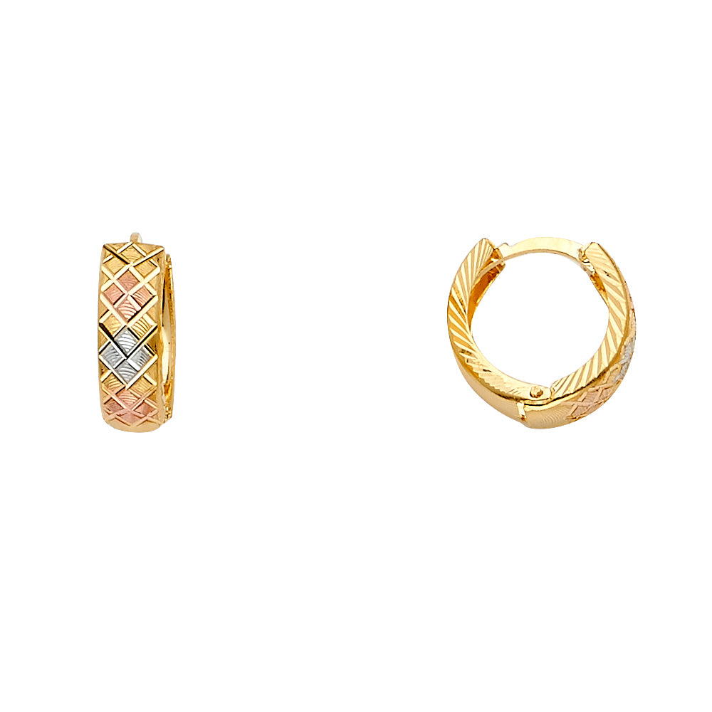 14K Yellow Gold Assorted Earring - ER1610