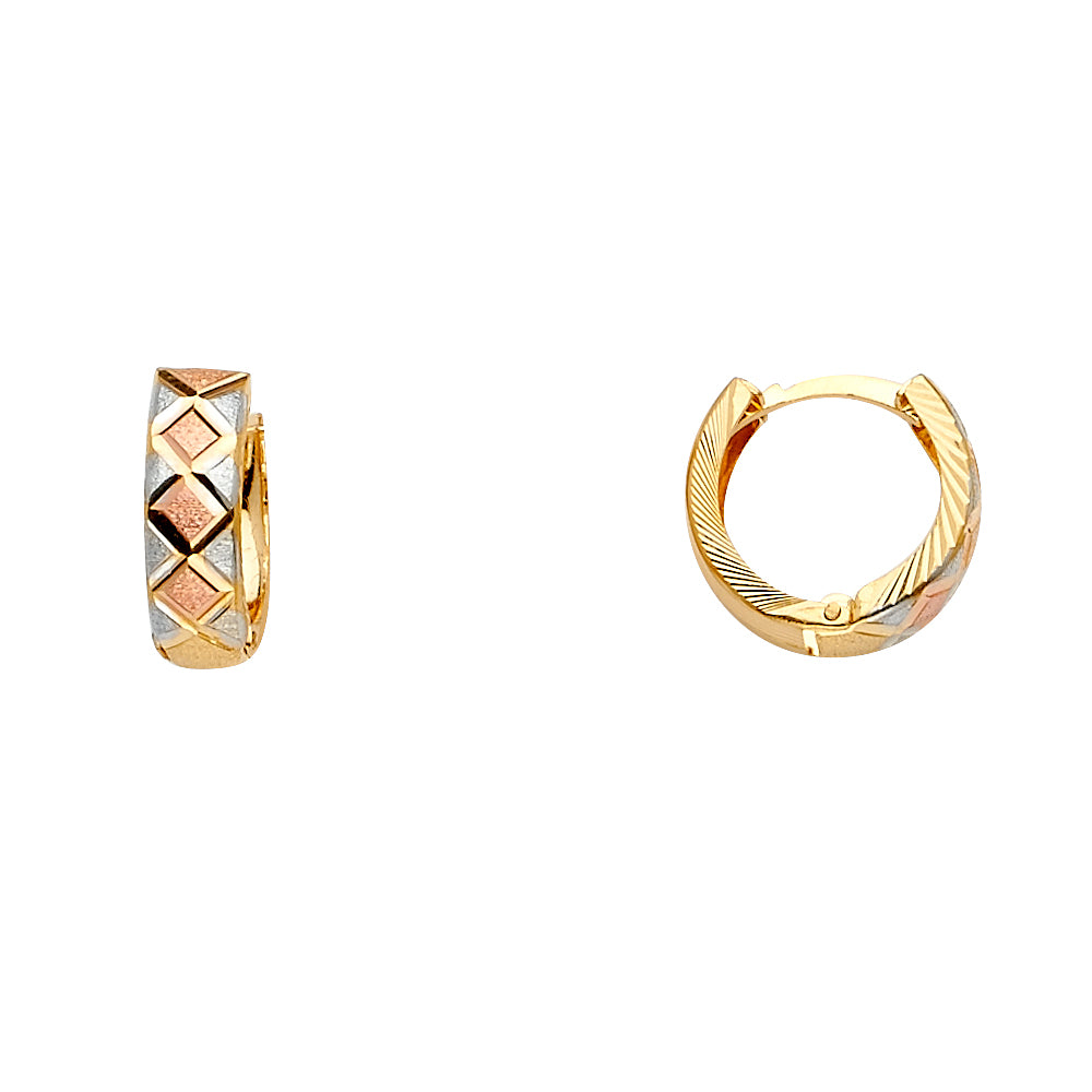 14K Yellow Gold Assorted Earring - ER1611