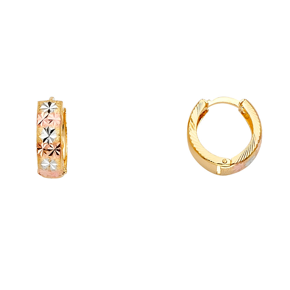 14K Yellow Gold Assorted Earring - ER1613