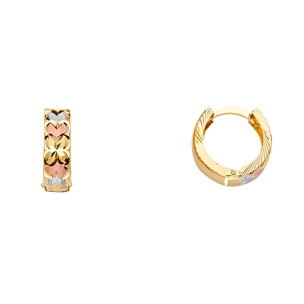 14K Yellow Gold Assorted Earring - ER1614