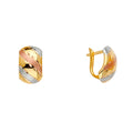 14K Yellow Gold Huggies Earring - ER1624