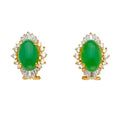 14K Yellow Gold Half Set - ER1683