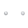 14K Yellow Gold Half Set - ER1687