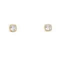 14K Yellow Gold Half Set - ER1691