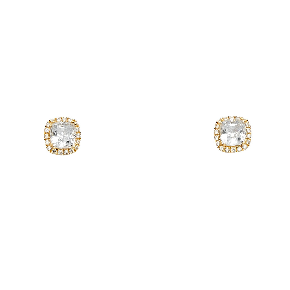 14K Yellow Gold Half Set - ER1691
