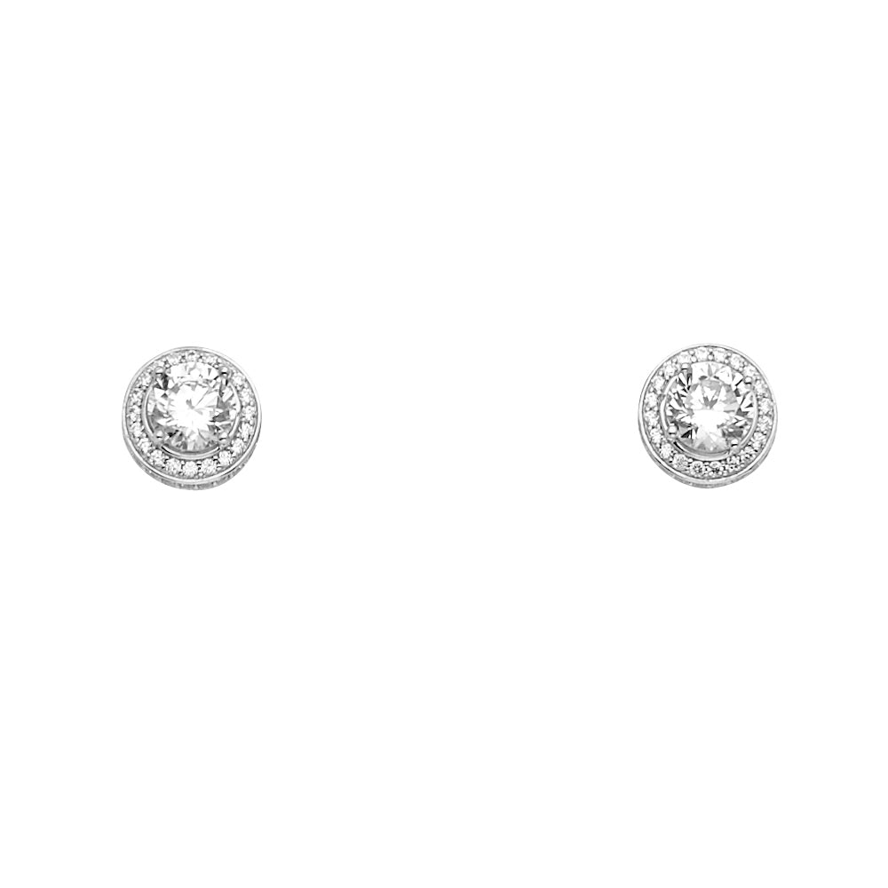 14K Yellow Gold Half Set - ER1693