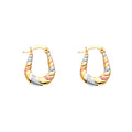 14K Yellow Gold Teardrop & Chandelier Earring - ER1721