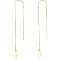 14K Yellow Gold Hanging Earring - ER1728