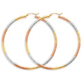 14K Yellow Gold Basic & Fancy Hoop Earring 1.8mm - ER1771