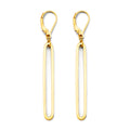14K Yellow Gold Hanging Earring - ER1784