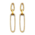 14K Yellow Gold Hanging Earring - ER1791