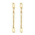 14K Yellow Gold Hanging Earring - ER1793