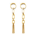 14K Yellow Gold Hanging Earring - ER1795
