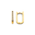 14K Yellow Gold Hanging Earring - ER1805