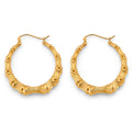 14K Yellow Gold Teardrop & Chandelier Earring - ER1809