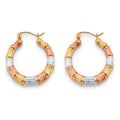 14K Yellow Gold Teardrop & Chandelier Earring - ER1811