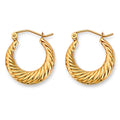 14K Yellow Gold Teardrop & Chandelier Earring - ER1820