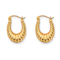 14K Yellow Gold Teardrop & Chandelier Earring - ER1821