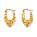 14K Yellow Gold Teardrop & Chandelier Earring - ER1822
